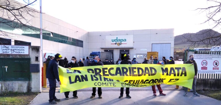 Inspección de Trabajo abre un procedimiento sancionador contra UDAPA por infracción en materia preventiva #LortuDugu