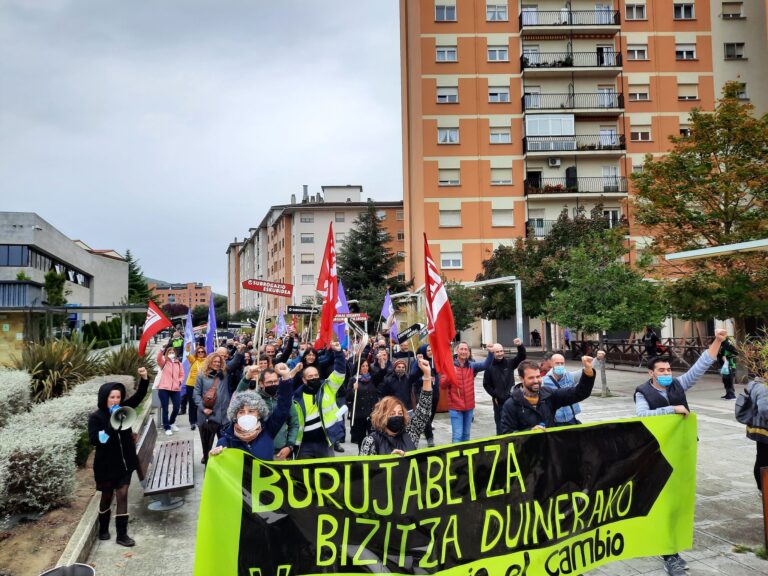 Hemos reiterado la necesidad de realizar una huelga general desde y para Euskal Herria