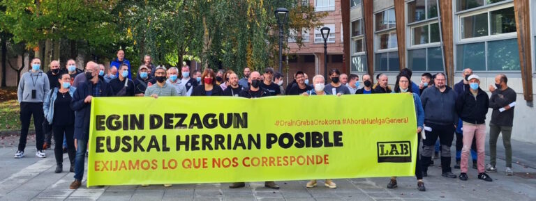 Hemos llevado a cabo asambleas de delegadas y delegados en los eskualdes, con la Huelga General como eje