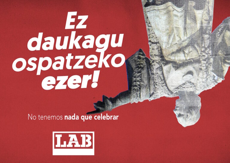 El 12 de octubre no tenemos nada que celebrar