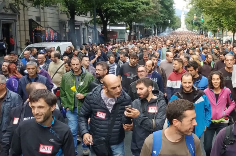 FVEM continúa negando la negociación a las y los 56000 trabajadores del metal de Bizkaia