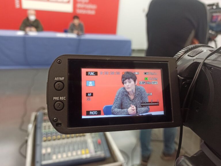 Nos dirigiremos al Gobierno español para pedirle que cumpla su promesa de derogar la reforma laboral y garantice unas pensiones públicas dignas