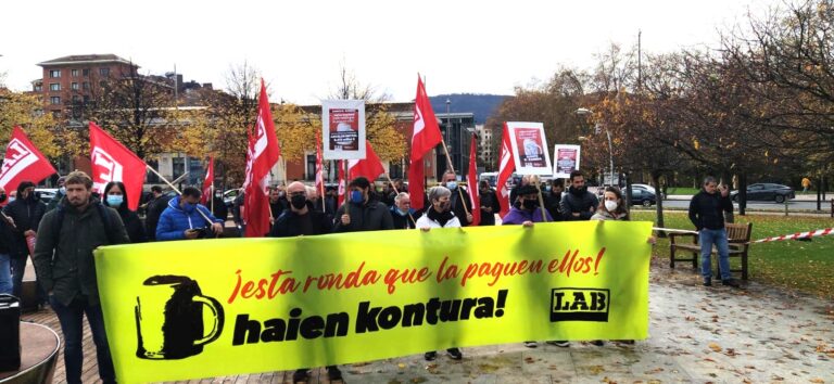 Hemos señalado que es hora de repartir la riqueza ante los altos cargos de la industria del European Round Table, el rey de España y el lehendakari Urkullu