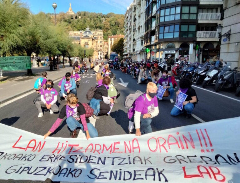 El 17 de diciembre llevaremos a cabo otra jornada de huelga en las residencias de mayores de Gipuzkoa