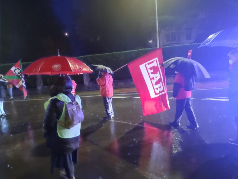 Las y los trabajadores del Centro Vasco de Transfusiones y Tejidos Humanos han reclamado la equiparación salarial