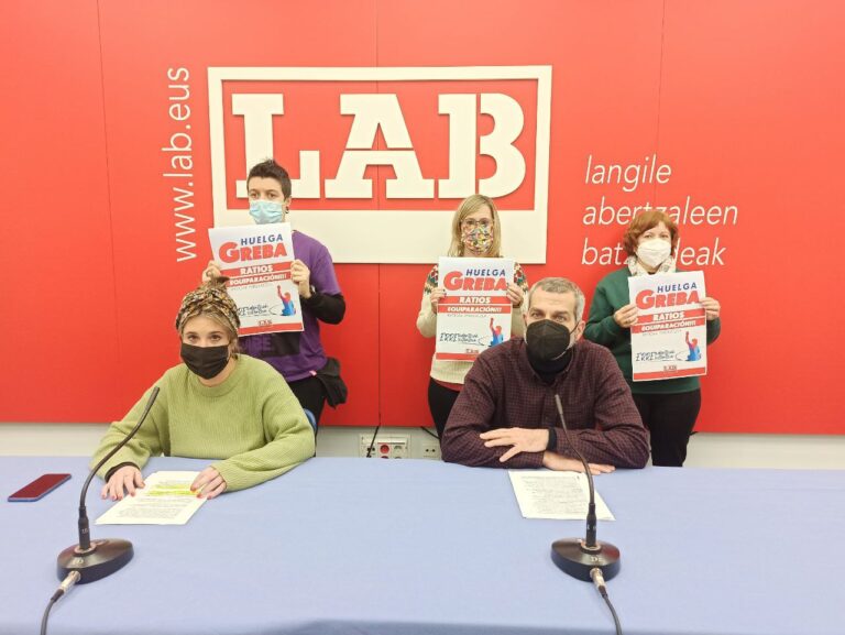 Hemos convocado huelga en las residencias de mayores de Bizkaia el próximo 8 de febrero para reclamar la equiparación de las condiciones laborales con las del sector público y unas ratios dignas