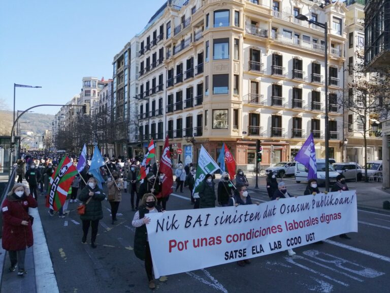 Hemos tomado las calles en defensa de una sanidad pública de calidad