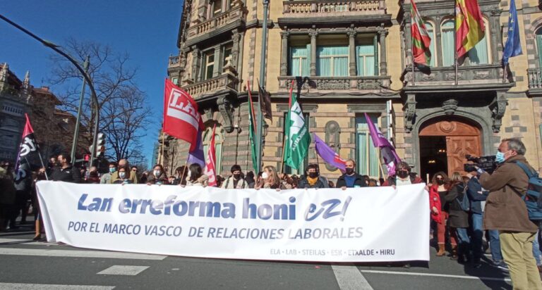 «Seguiremos poniendo en marcha luchas sindicales y sociales para que esta reforma laboral no se aplique»