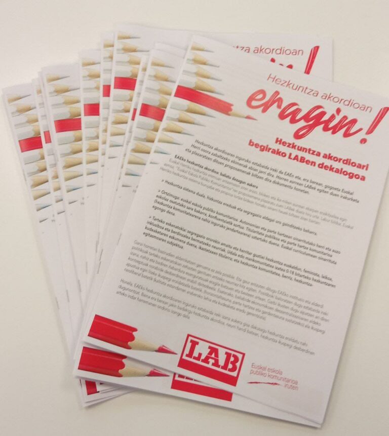 Aprovechemos la ocasión para alcanzar un acuerdo educativo centrado en la escuela pública