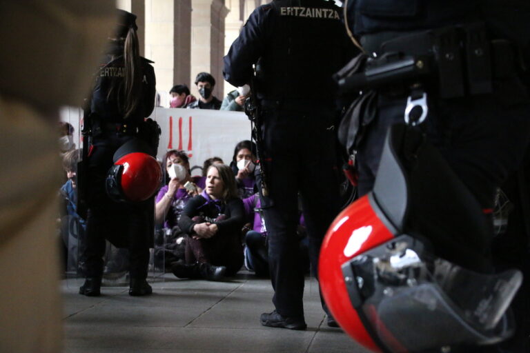 Hemos vuelto a visibilizar en la calle el conflicto de las residencias de mayores de Gipuzkoa