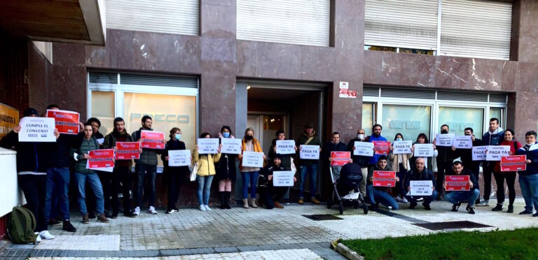 Hemos denunciado que las trabajadoras de Intervención Social de Gipuzkoa siguen sin recibir las subidas salariales que les corresponden
