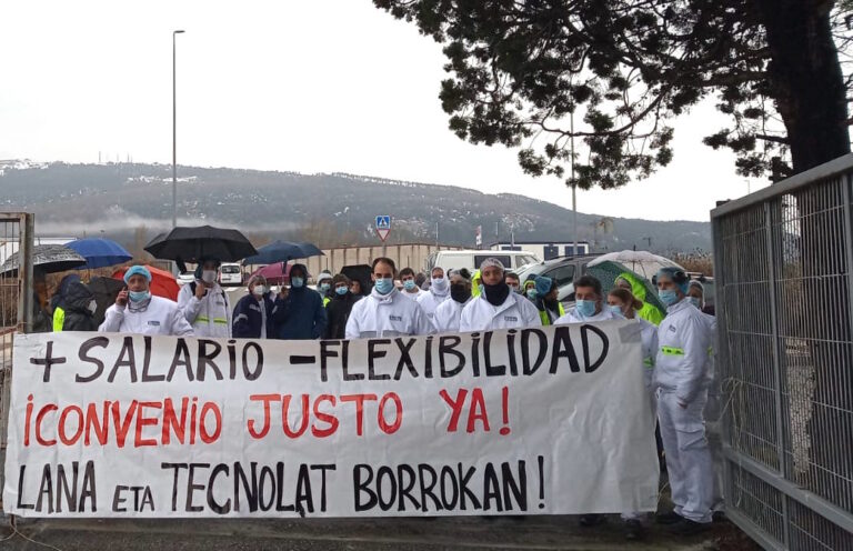 Prácticamente toda la plantilla de Lácteos de Navarra ha respaldado el acuerdo de convenio para los próximos tres años que garantiza unas buenas condiciones de trabajo #LortuDugu