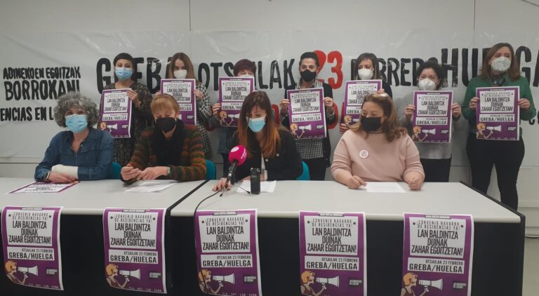 Hemos convocado otra jornada de huelga en las residencias de mayores de Navarra para el 23 de febrero