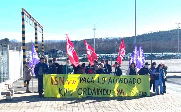 Nuestra sección sindical en ISN-Volkswagen exige a la empresa que respete el pacto de empresa firmado en 2019