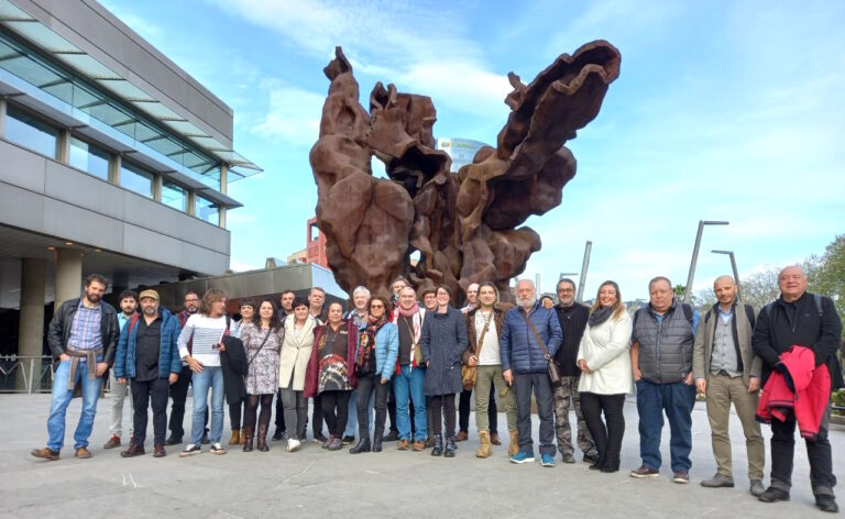 Sindicatos soberanistas hemos reivindicado en Bilbo los derechos de los pueblos y las y los trabajadores
