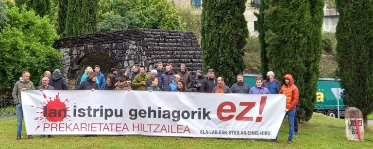 Hemos denunciado la alarmante cifra de muertes laborales tras caídas de altura