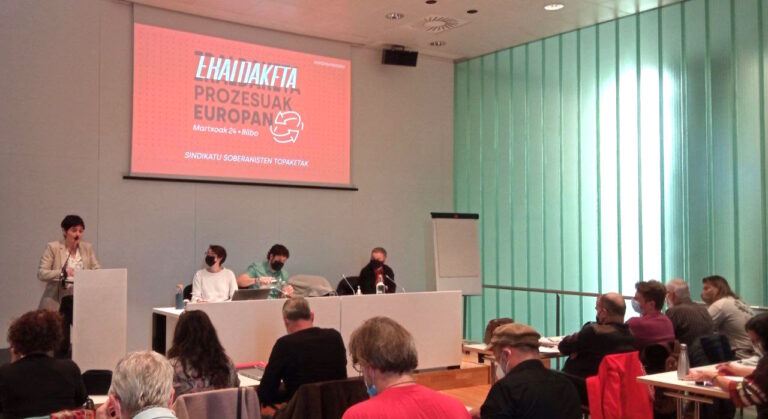 Garbiñe Aranburu: «Solo la izquierda puede ofrecer alternativas y certidumbres»