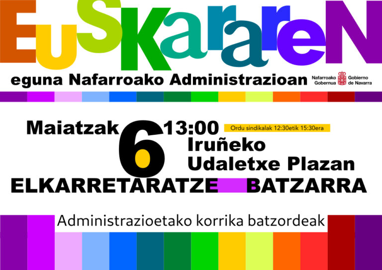 Nos sumamos al Euskararen Eguna en la Administración