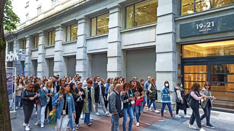 Las trabajadoras del comercio de Bizkaia han llevado a cabo su segunda jornada de huelga