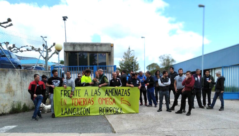 Hemos denunciado las intimidaciones y malas prácticas patronales en Tenerías Omega de Villatuerta