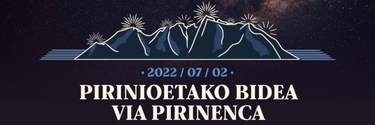 Nos hemos sumado a la iniciativa Vía Pirenaica del 2 de julio por la autodeterminación y la plena soberanía de Euskal Herria