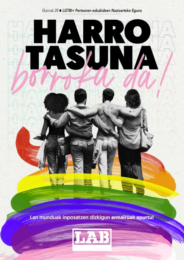 Hacemos un llamamiento a romper los armarios que nos impone el mundo laboral