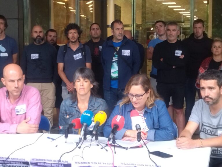 Habrá más huelgas en el metal de Bizkaia si la patronal continúa bloqueando la negociación