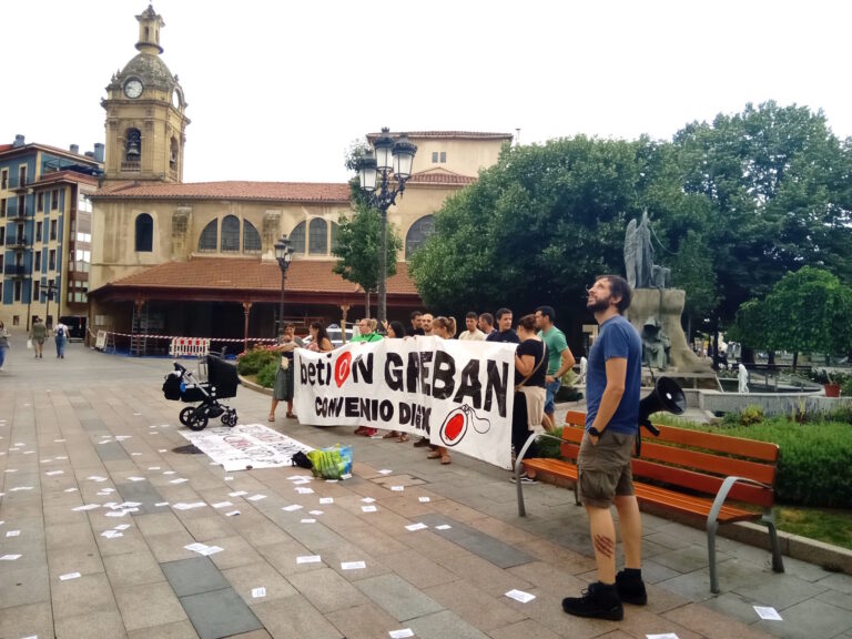 La plantilla de Teleasistencia Beti On del Gobierno Vasco realizará otro mes de huelga en agosto