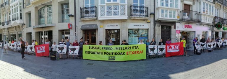 Nos hemos movilizado en Gasteiz contra la política penitenciaria de excepción