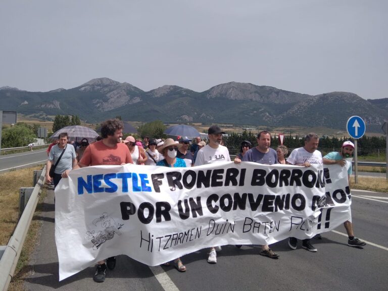 Hemos firmado en Froneri un convenio que garantiza el IPC en toda su vigencia #LortuDugu