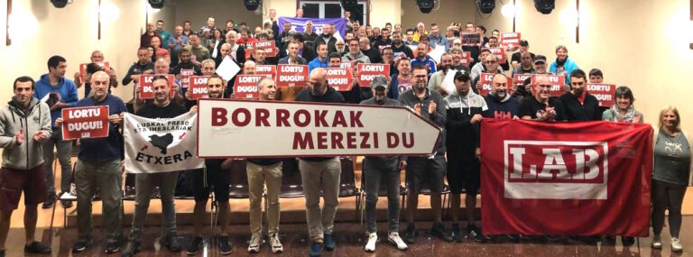 Hemos logrado un acuerdo histórico en el metal de Araba #LortuDugu