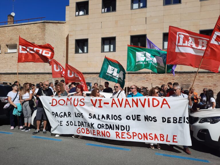 Las plantillas de los centros de discapacidad DomusVi y Avanvida reclaman la subida salarial del año 2022 contemplada en el convenio