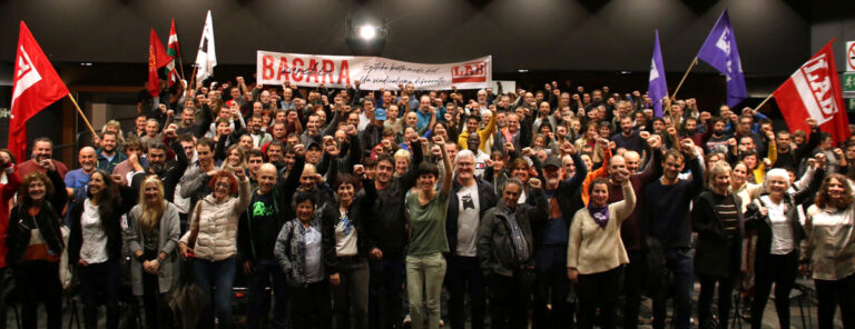 El nuevo sindicalismo vasco que representamos llega con más fuerza que nunca al periodo concentrado de las elecciones sindicales