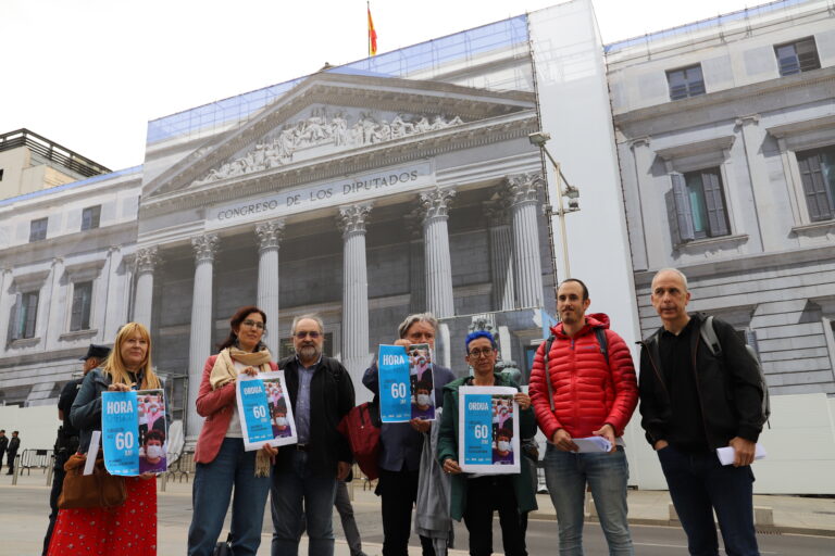Hemos exigido a los partidos con representación en el Congreso de los Diputados de Madrid que condicionen sus votos en los presupuestos a la aprobación de la jubilación anticipada del personal de la sanidad y de los sectores sociosanitarios