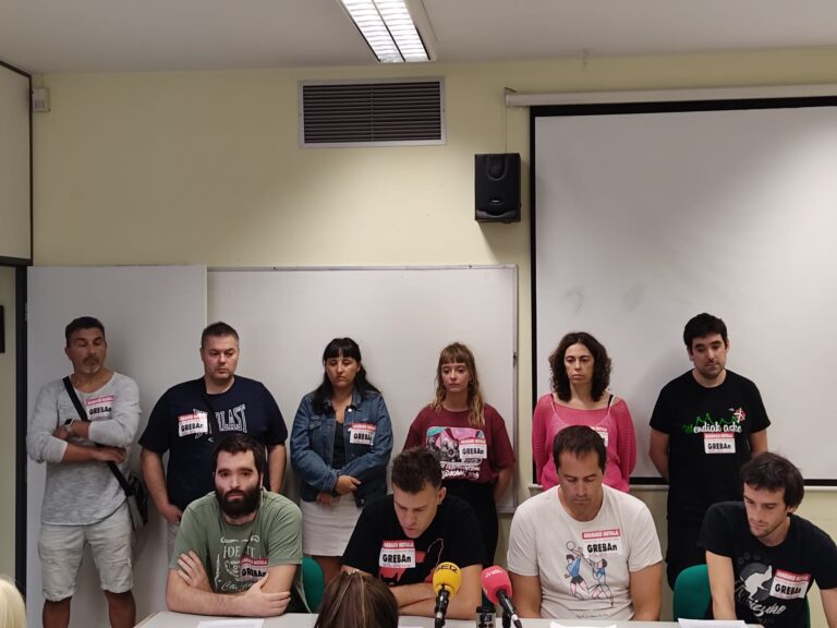 Hemos anunciado otros tres días de huelga en el metal de Araba para el 21, 22 y 23 de septiembre