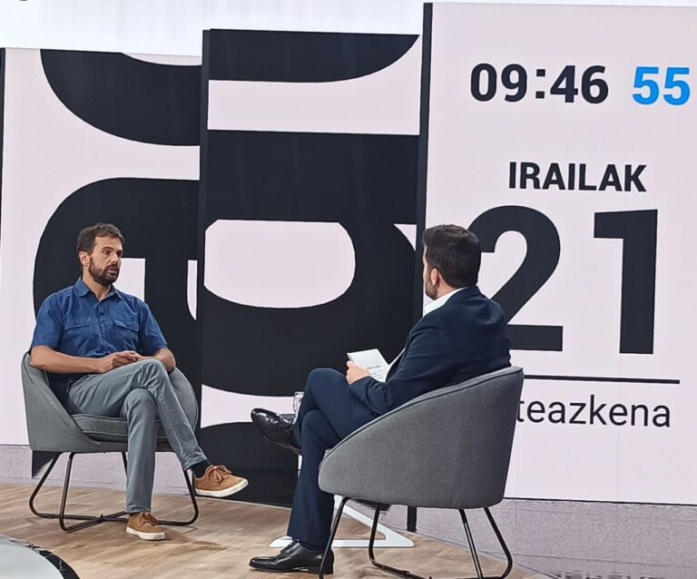 Igor Arroyo: «Aspaldi ez bezalako mobilizazio dinamika abian dago»