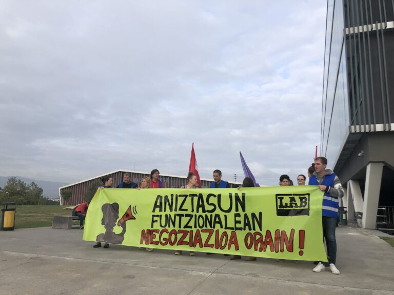 Estamos luchando por un convenio de Bizkaia en el sector de la diversidad funcional