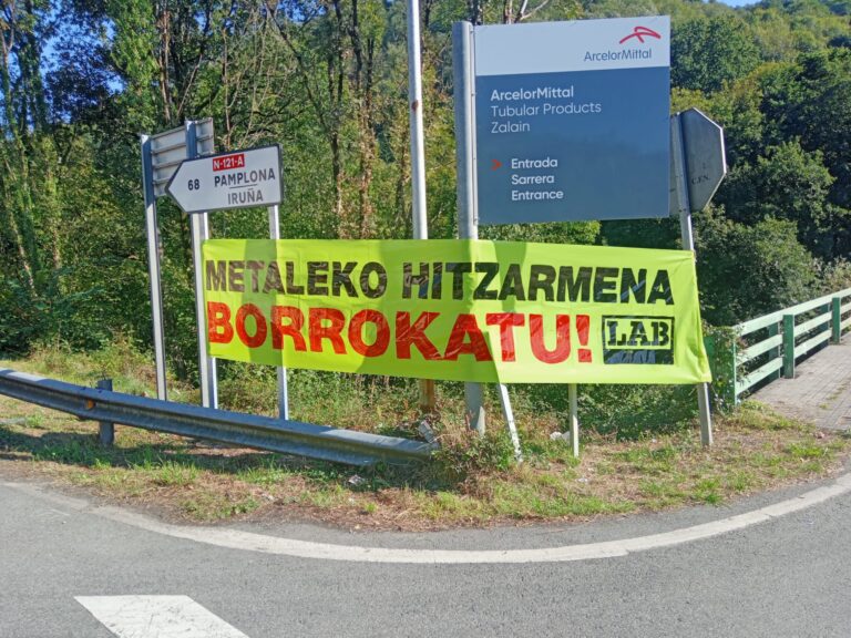 Los sindicatos del régimen, una vez más, han acordado un mal convenio para el metal de Nafarroa