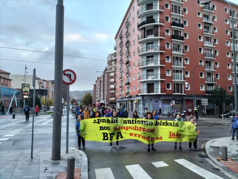 La plantilla de APNABI realiza paros y movilizaciones