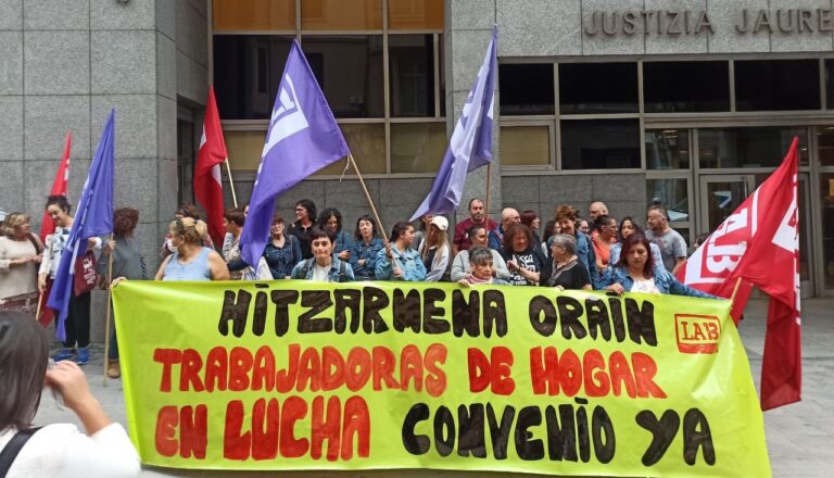 Seguiremos trabajando por la regulación y mejora de las condiciones laborales de las trabajadoras de hogar