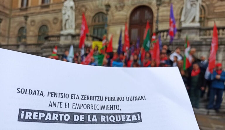 Hainbat eragilek, Euskal Herriko Pentsiodunen Mugimenduak tartean, bat egin dute azaroaren 19ko mobilizazioekin