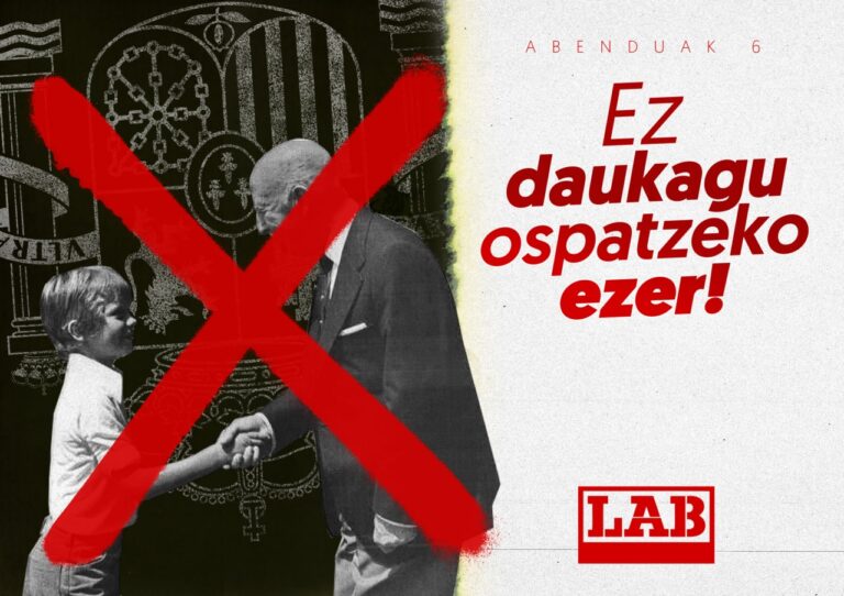 Gaur, abenduaren 6an, ez dugu zer ospatu