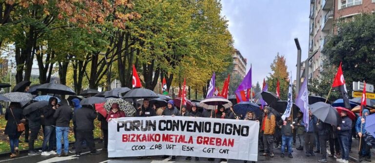 La primera reunión con mediación del Gobierno Vasco en el metal de Bizkaia finaliza tras la exposición de las propuestas de las partes y acordando un nuevo encuentro para el día 23