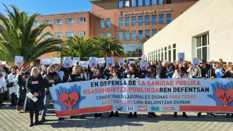 Hemos salido a la calle en defensa de Osasunbidea y de sus trabajadores y trabajadoras
