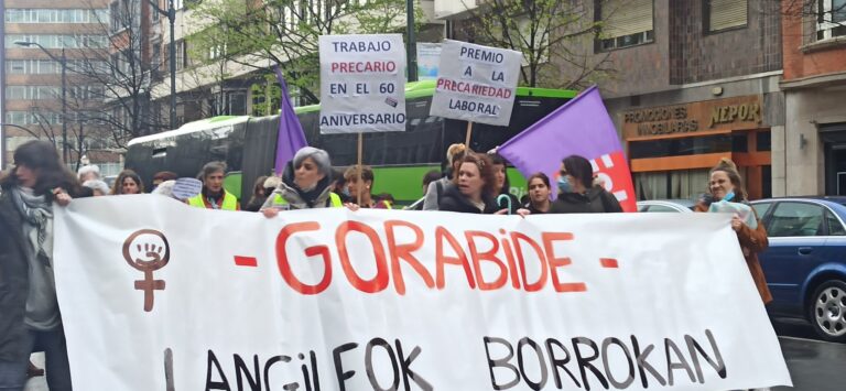 Gorabide y Diputación de Bizkaia rompen el preacuerdo de convenio colectivo que firmaron con las trabajadoras el 3 de julio