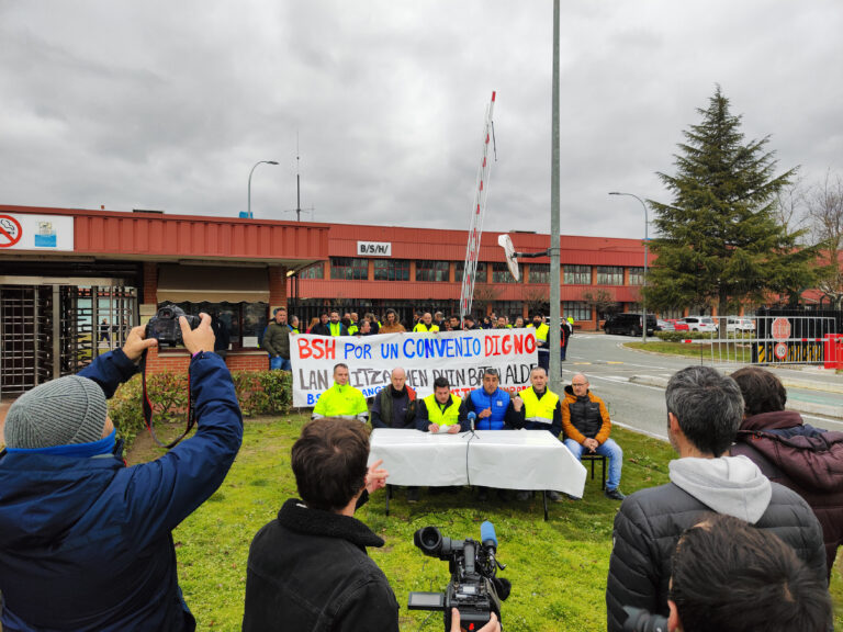 La plantilla de BSH Ezkirotz exige un cambio en la voluntad negociadora de la dirección