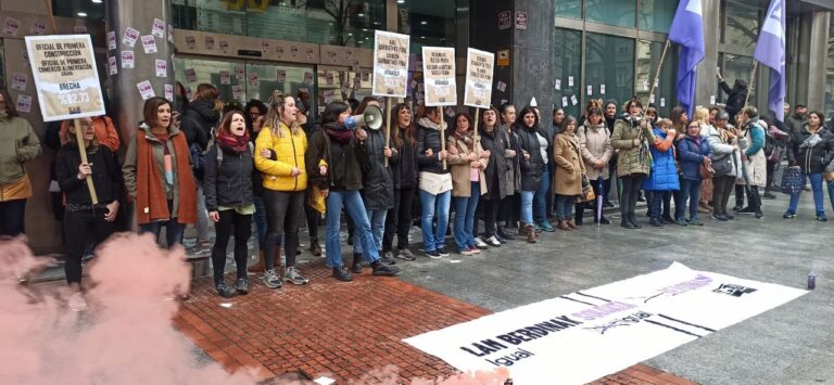 Hemos reclamado cobrar igual por el mismo trabajo el día contra la brecha salarial