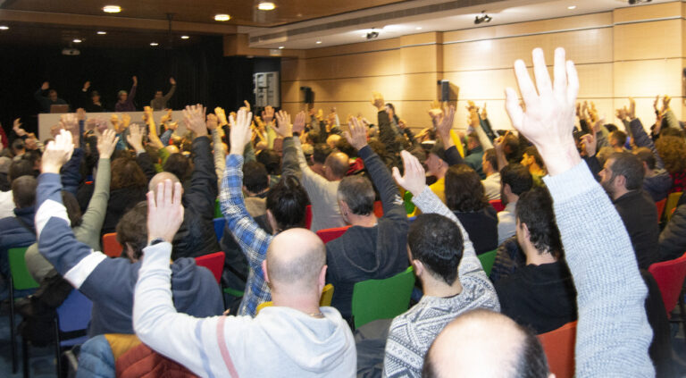 La mayoría sindical del Metal de Bizkaia hemos ratificado en asambleas la propuesta de mediación