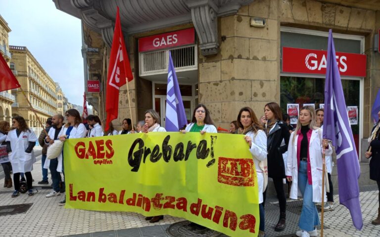 Los trabajadores y las trabajadoras de GAES Amplifon han dado comienzo a una semana de huelga