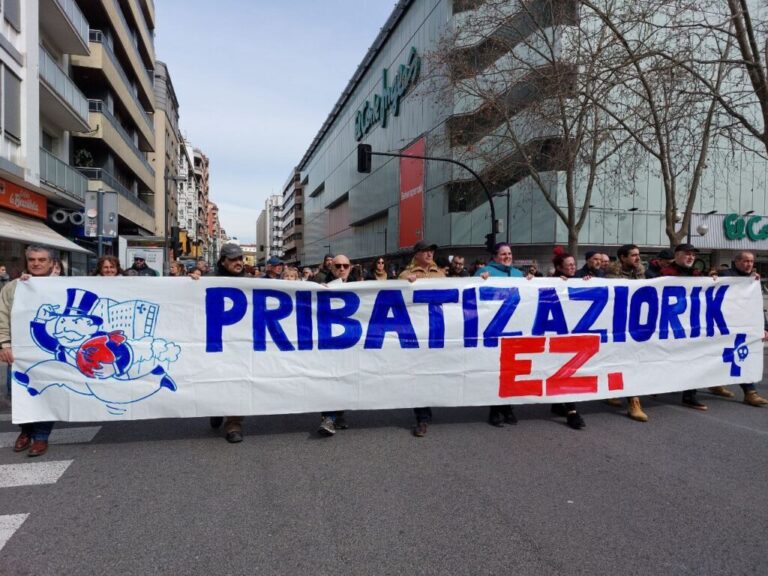 LAB, SATSE, ELA, SME, CCOO eta UGT sindikatuok mahai sektorialera joateko eskatu diogu Sagardui Osasun sailburuari